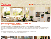 Tablet Screenshot of kitchenkraft.net